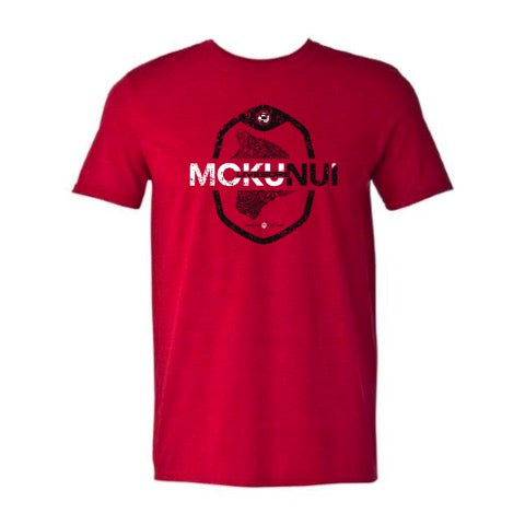 Red Moku Nui Flagship Logo T-Shirt