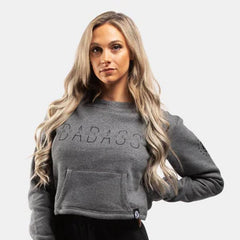 Beautifully Badass CROP Hoodie