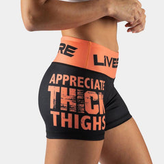 FIRE NO-RISE BOOTY SHORTS