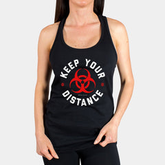 Keep Your Distance Racerback Tank