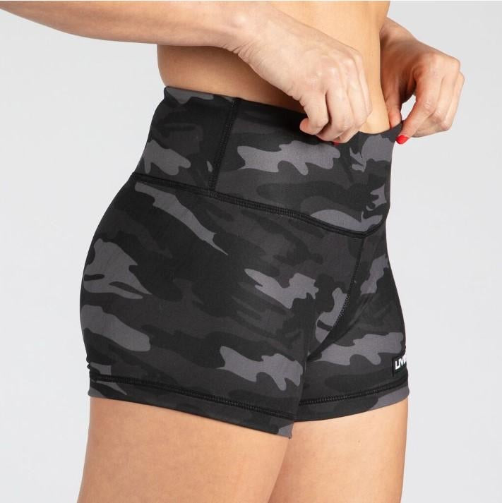 FIRE NO-RISE BOOTY SHORTS