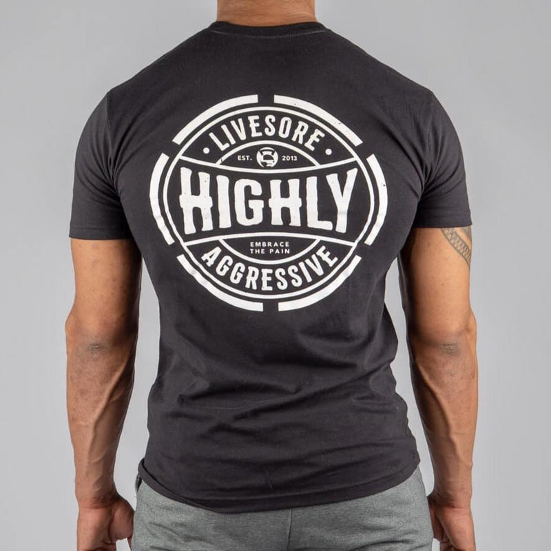 HIGHLY AGGRESSIVE Retro T-Shirt