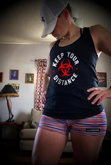 Keep Your Distance Racerback Tank